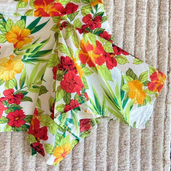 Baby GAP tropical print cotton poplin dress, Girls size 4, NWOT - Picture 2 of 7